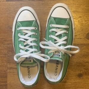 Converse All Star Low Top Green Chucks